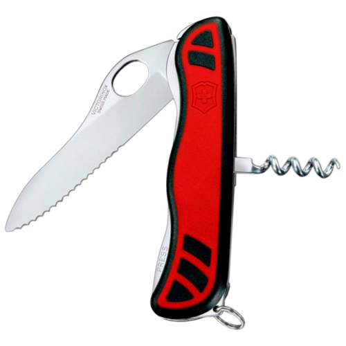 Нож многофункциональный VICTORINOX Sentinel One Hand черный/красный