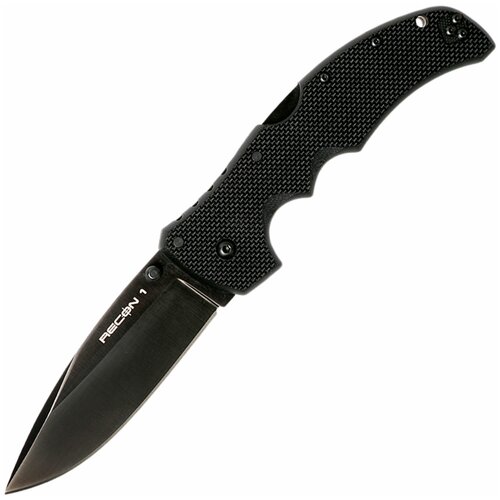 Нож складной Cold Steel Recon 1 Spear Point (27BS) черный нож складной cold steel voyager xl spear point blade