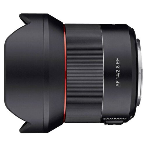 Объектив Samyang AF 14mm f/2.8 Canon EF, черный sigma 24 70mm f 2 8 dg hsm os art canon ef