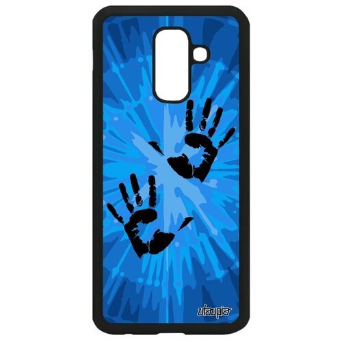 фото Чехол на мобильный samsung galaxy a6 plus 2018, "отпечаток ладони" радуга arm utaupia