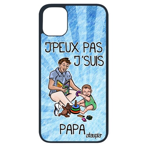 фото Чехол на телефон apple iphone 11 pro, "не могу - стал папой!" комикс карикатура utaupia