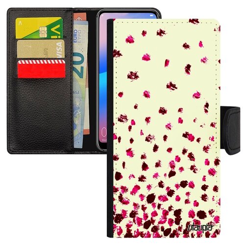 фото Чехол книжка на смартфон p20 pro, "снег" фон узор utaupia