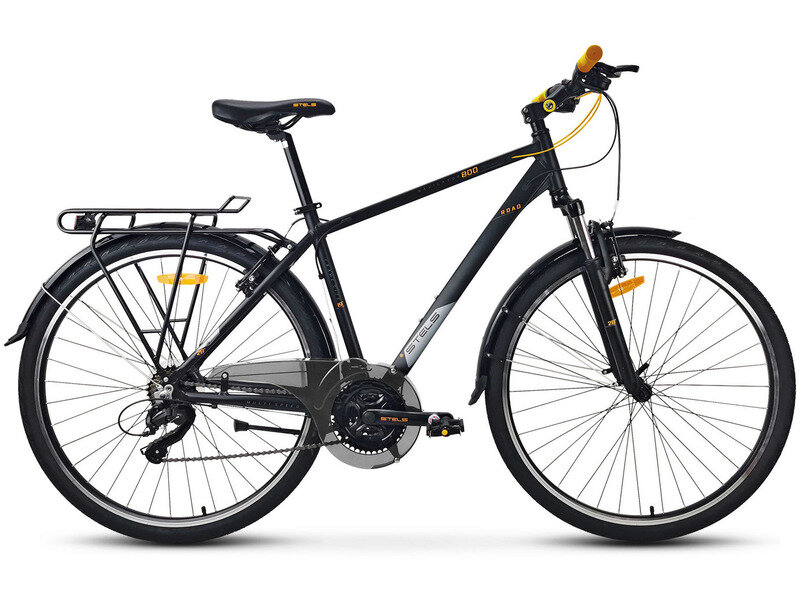 Дорожный велосипед Stels Navigator 800 V 28 V010, год 2023, цвет Черный, ростовка 21