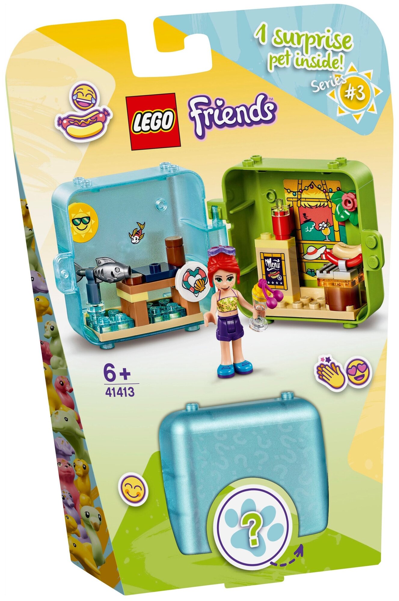 Конструктор LEGO Friends 41413 Летняя игровая шкатулка Мии, 50 дет.