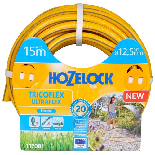 Шланг HOZELOCK Tricoflex Ultraflex, 1/2, 15 м шланг для полива hozelock tricoflex ultraflex 3 4 дюйма 50 м