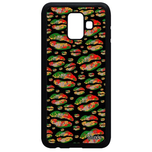 фото Чехол для мобильного samsung galaxy a6 2018, "губы" впечатление гламур utaupia