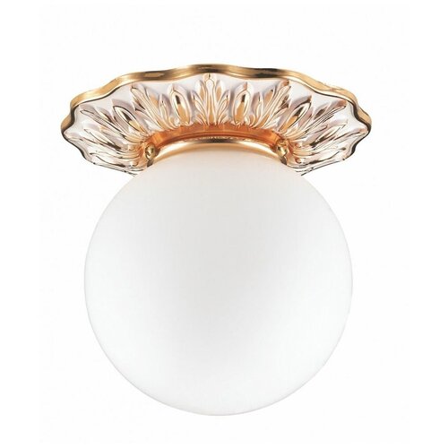 Novotech 369976 G9 40 Вт цвет арматуры золотой цвет плафона белый 3160₽