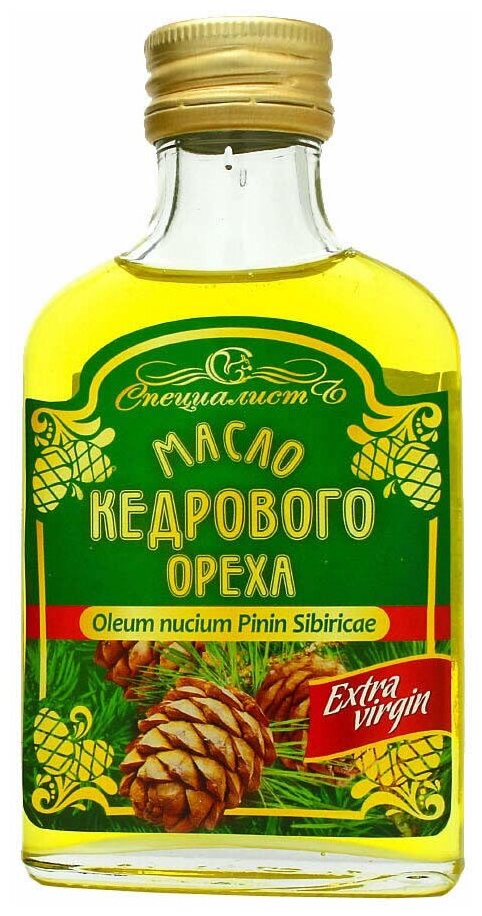 Масло растительное кедровое, Специалист, 100 мл