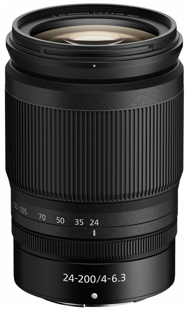 Объектив Nikon 24-200mm f/4-6.3 VR Nikkor Z, черный