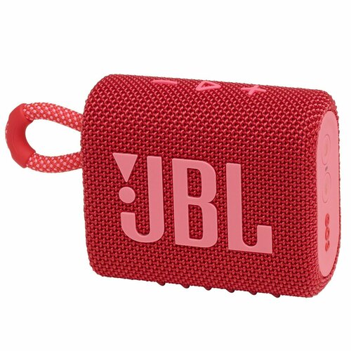 JBL Портативная акустика JBL GO 3 красный 531000₽