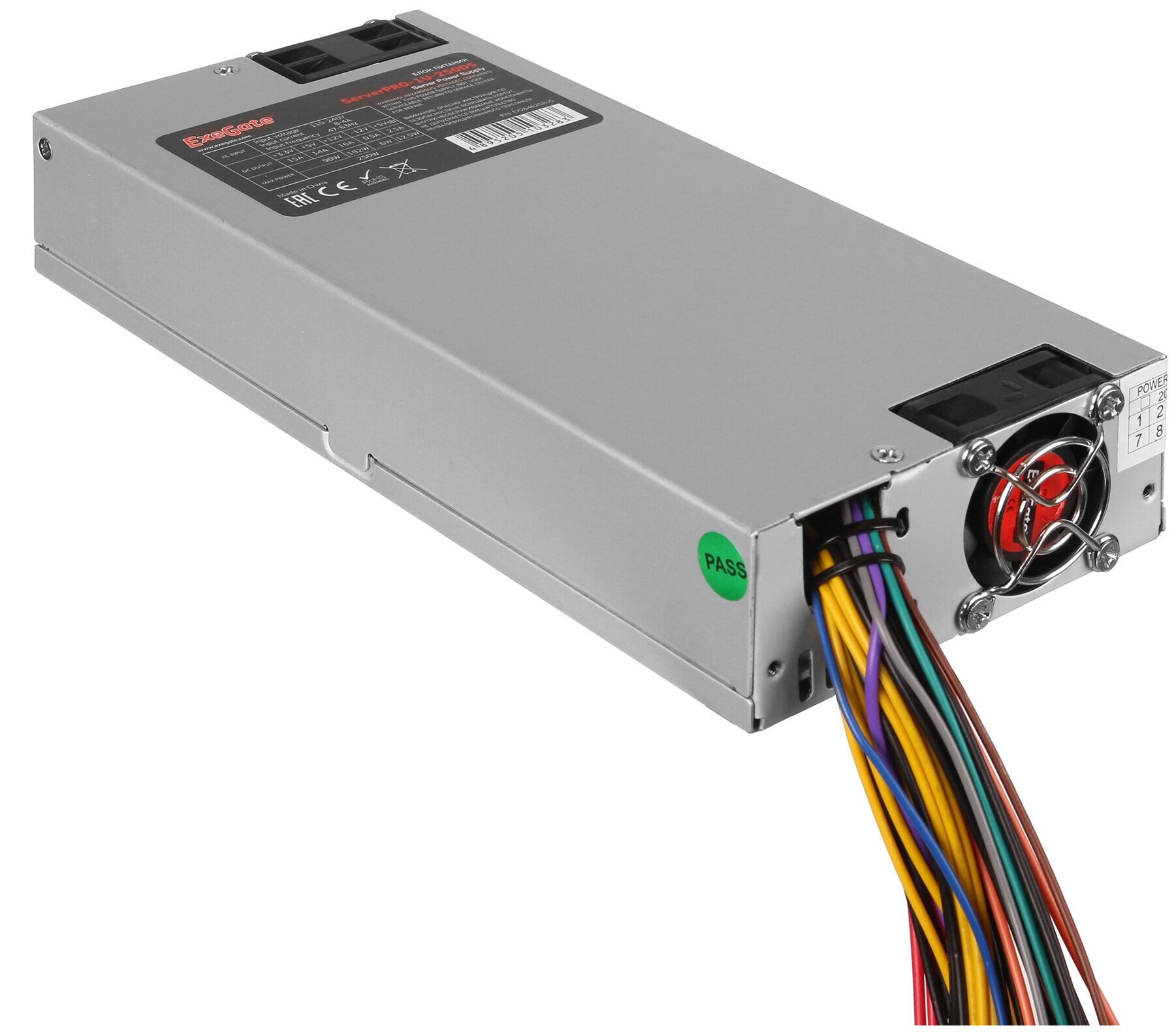 Блок питания ExeGate ServerPRO-1U-350DS 350W 242x4пин