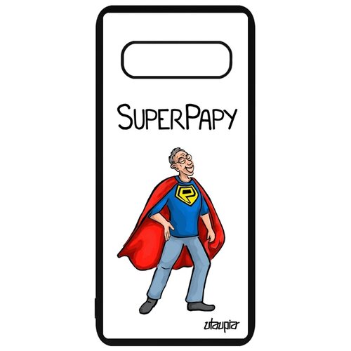 фото Чехол на мобильный samsung galaxy s10 plus, "супердед" комикс дедуля utaupia