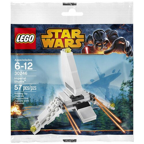 Конструктор LEGO Star Wars 30246 Имперский шатл, 57 дет. конструктор lego star wars 30279 командный шатл кайло рена 43 дет