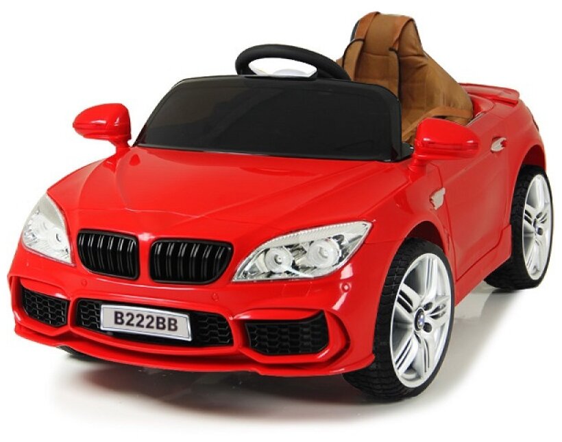 RiverToys Детский электромобиль BMW B222BB красный