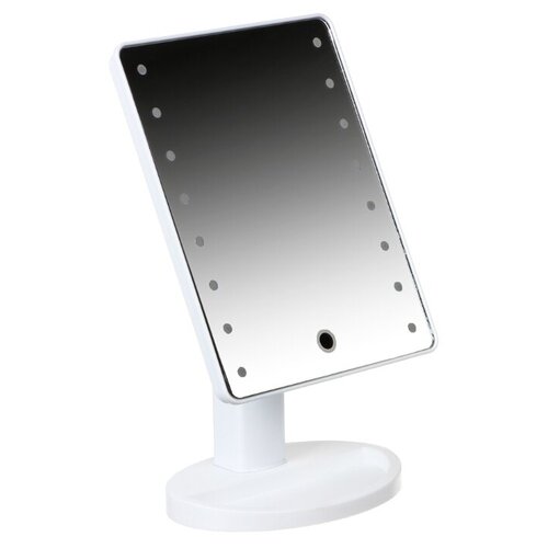 Зеркало с LED-подсветкой USB 4 ААА 16727см пластик стекло 1349₽