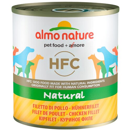 Влажный корм для собак Almo Nature Classic HFC, куриное филе 1 уп. х 1 шт. х 280 г