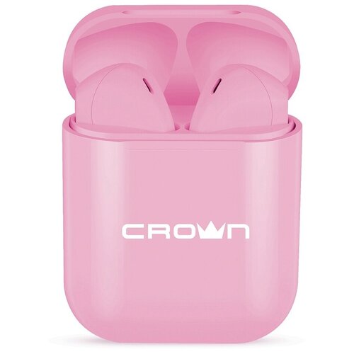 фото Беспроводные наушники crown micro cmtws-5005, pink