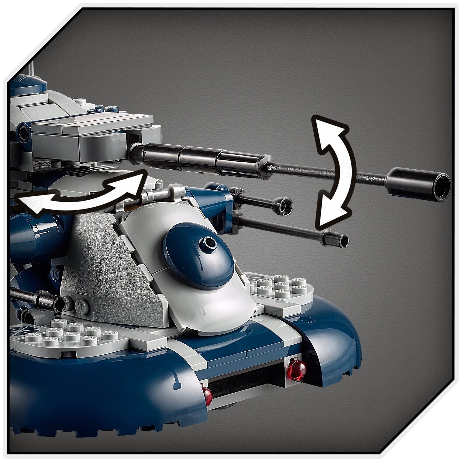 Конструктор LEGO Star Wars Бронированный штурмовой танк AAT, 286 деталей (75283) - фото №5