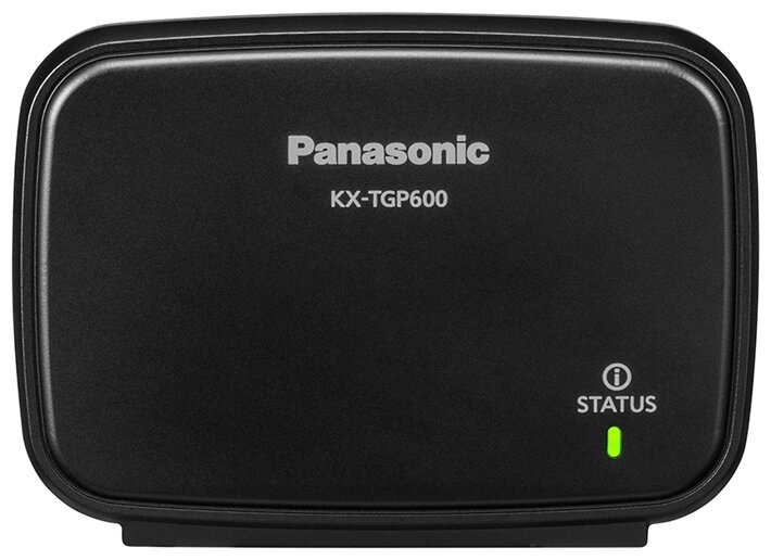 Телефон-SIP PANASONIC KX-TGP600RUB, SIP-телефон Dect (чёрный)