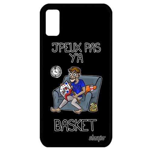 фото Чехол для смартфона iphone x, "не могу - смотрю баскетбол!" карикатура шутка utaupia