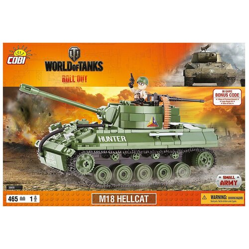 Конструктор Cobi World of Tanks 3006 M18 Hellcat (Адский кот)