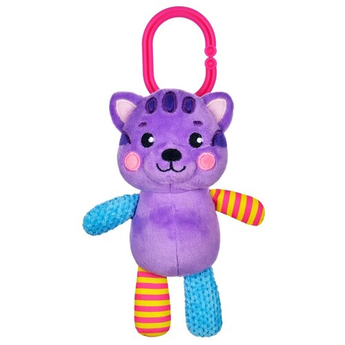Купить Подвесная игрушка Жирафики Котик (939523) фиолетовый