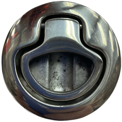 Ручка возвратная на пружине для люков/пайолов, Ø62мм/нержавеющая сталь (Osculati)