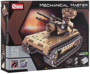 Конструктор QiHui Mechanical Master 8012 Зенитный танк