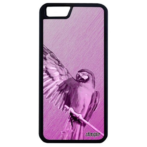 фото Чехол на apple iphone 6 6s plus, "попугай" кеша ара utaupia