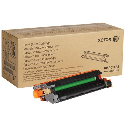 Фотобарабан Xerox 108R01488, 1 шт. драм картридж xerox 108r01487 для xerox versalink c600 xerox versalink c605 желтый 40000 стр 1 цвет