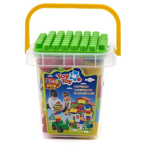 Конструктор в пластмассовом контейнере BTG-020 (14х14х15см)