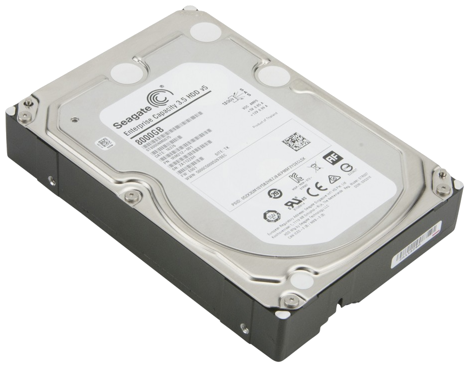 Жесткий диск Seagate Original SAS 8Tb Exos (7200rpm) 256Mb 3.5" - фото №1