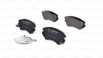 Дисковые тормозные колодки передние Bosch 0986494275 для Opel, Saab, VAUXHALL, Chevrolet (4 шт.)