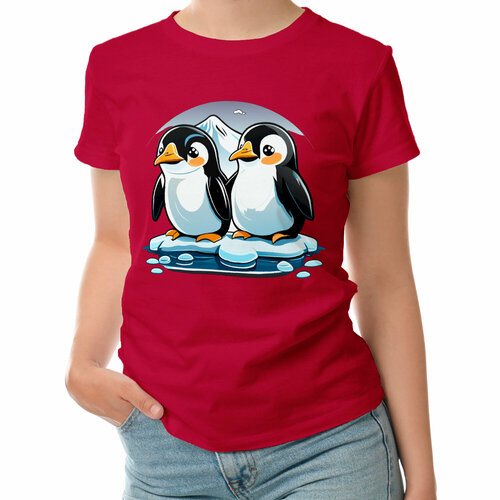 фото Футболка roly, размер s, красный