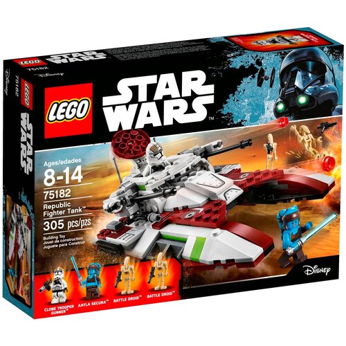 фото Lego star wars 75182 боевой танк республики, 305 дет.