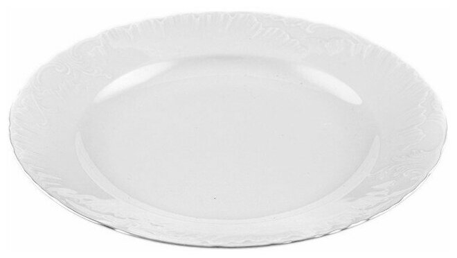 Набор тарелок 19 см 6 шт Cmielow "Рококо /Отводка платина" / 264398