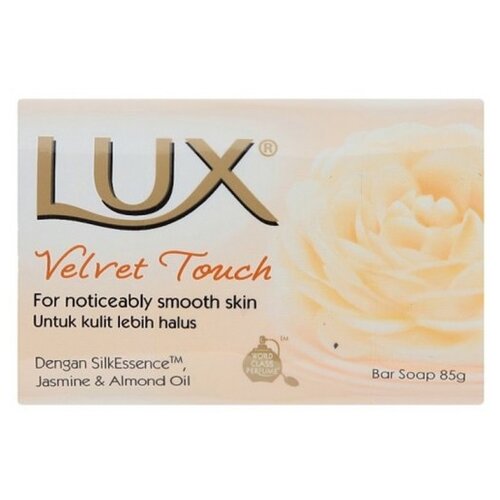 мыло кусковое туалетное lux soft touch нежное прикосновение 85 гр х 6 шт LUX Мыло кусковое Бархатистое прикосновение, 85 г