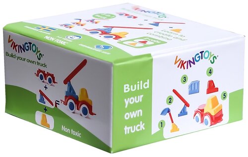 Конструктор Viking Toys Build 81620 Машинка 3 в 1, 6 дет.