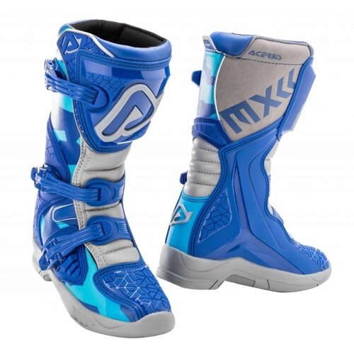 Acerbis Мотоботы детские X-Team JR Blue/Grey