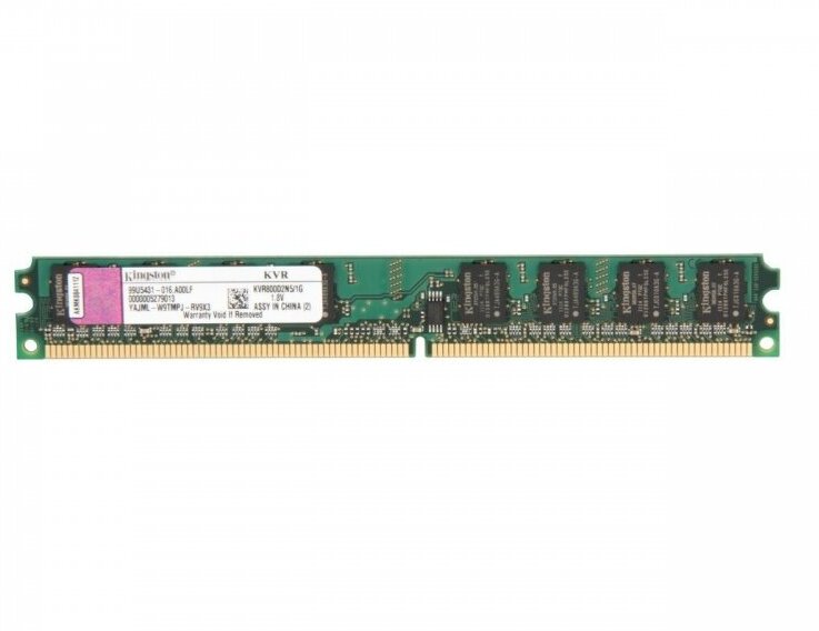 Оперативная память Kingston KVR800D2N5/1G DDRII 1024Mb