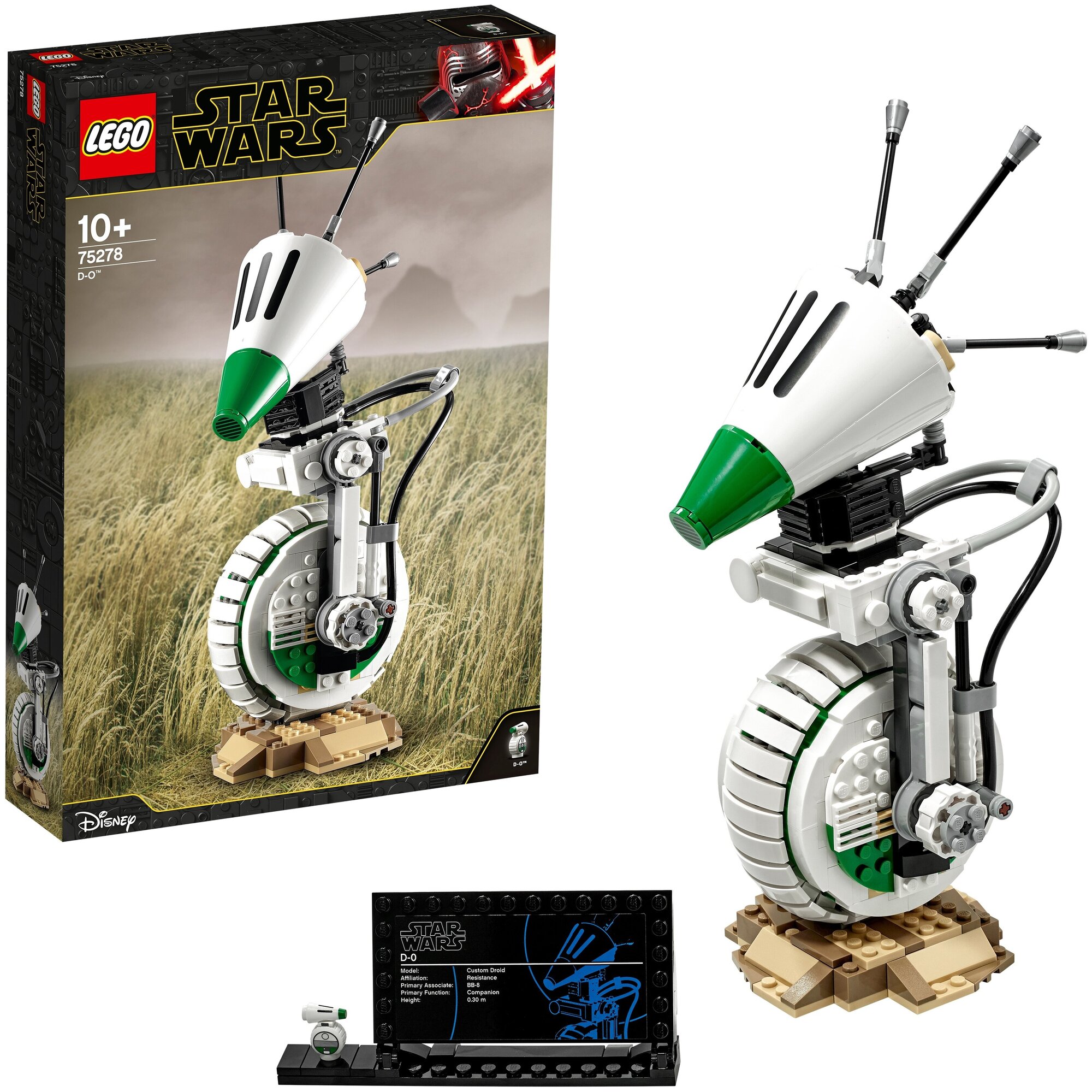 Конструктор LEGO Star Wars Дроид D-O, 519 деталей (75278) - фото №3