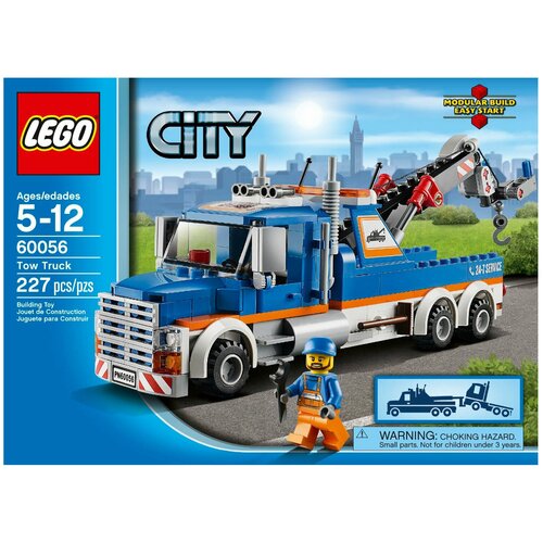 Купить Lego Конструктор LEGO City 60056 Буксировщик, пластик, male
