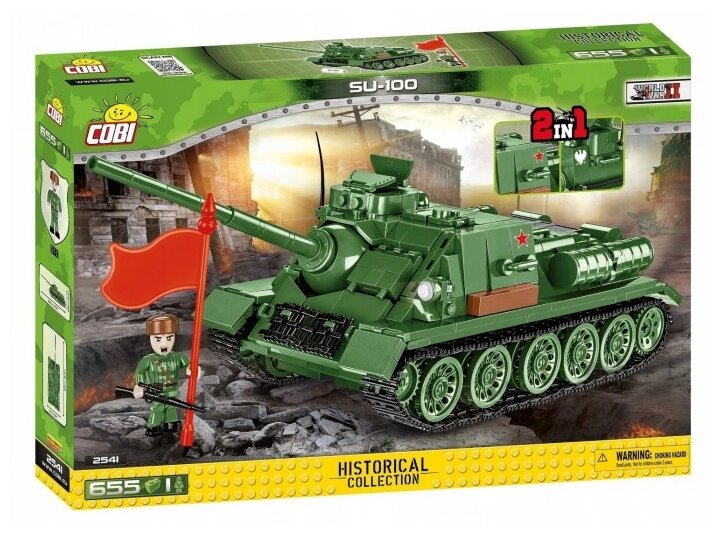 Конструктор Cobi 2541 Танк SU 100