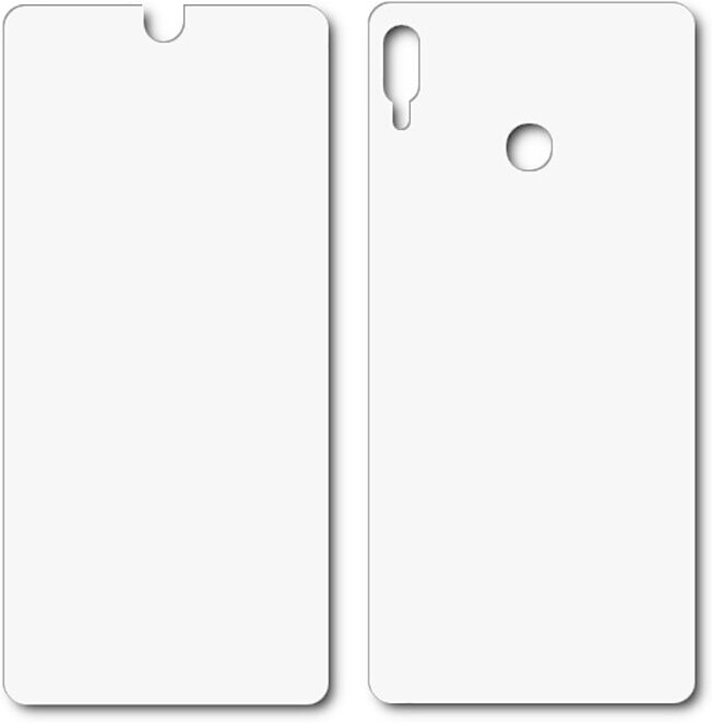 Гидрогелевая пленка LuxCase для Honor 8x Max 0.14mm Matte Front and Back 87613 - фото №9