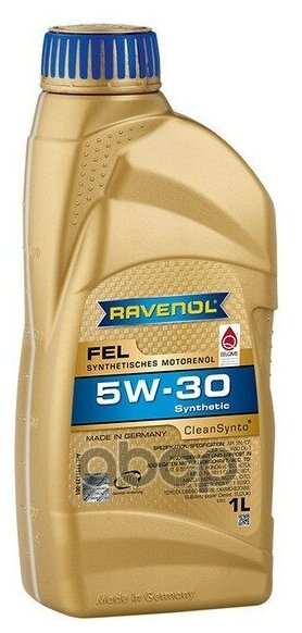 Ravenol Моторное Масло 5w-30 ( 1л) (Второй Номер 4014835723412)