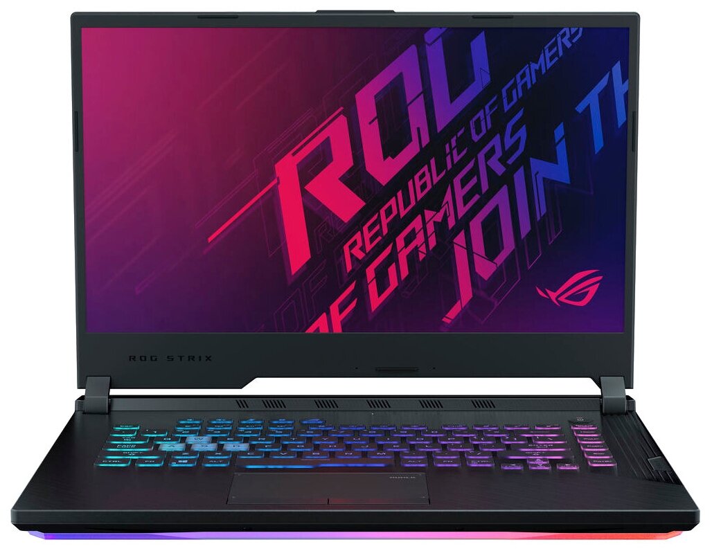 15.6" Ноутбук ASUS ROG Strix G GL531GU-AL343T 1920x1080, Intel Core i5 9300H 2.4 ГГц, RAM 8 ГБ, DDR4, SSD 512 ГБ, NVIDIA GeForce GTX 1660 Ti, Windows 10 Home, 90NR01J3-M06390, черный