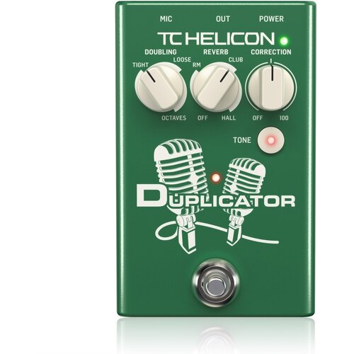 педаль эффектов tc helicon talkbox synth Педаль эффектов для вокала - TC HELICON DUPLICATOR