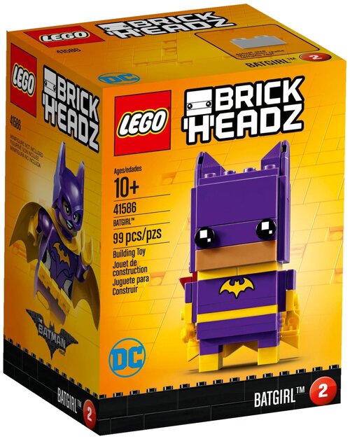 Конструктор LEGO BrickHeadz 41586 Бэтгёрл, 99 дет.