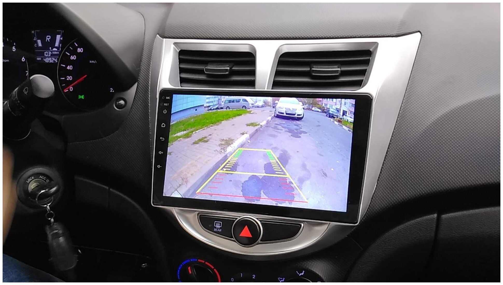 Установить андроид магнитолу на солярис - 96 фото