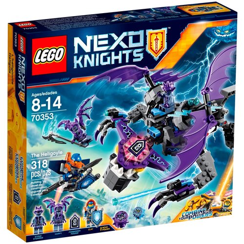 Конструктор LEGO Nexo Knights 70353 Дьявольская горгулья, 318 дет. конструктор lego nexo knights 70324 библиотека мерлока 2 0 288 дет